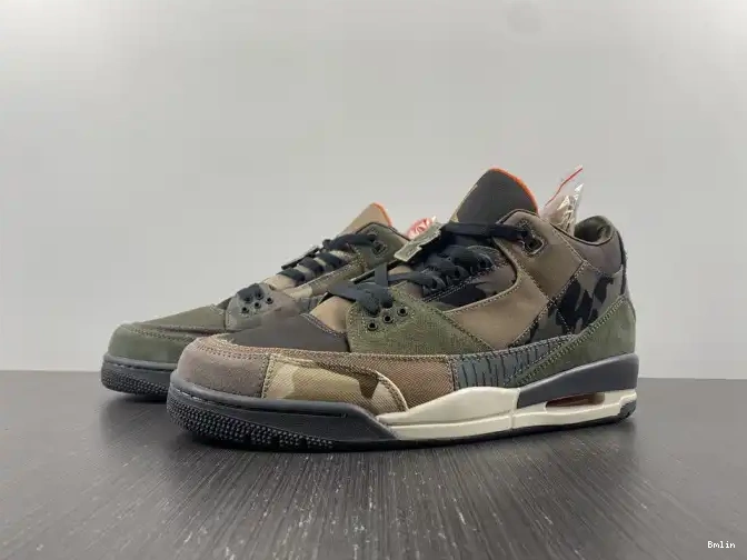 Bmlin Patchwork Retro 3 Jordan Camo DO1830-200 Air 0518